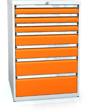 Schubladenschränke 1018 x 710 x 750 - 7x Schubladen